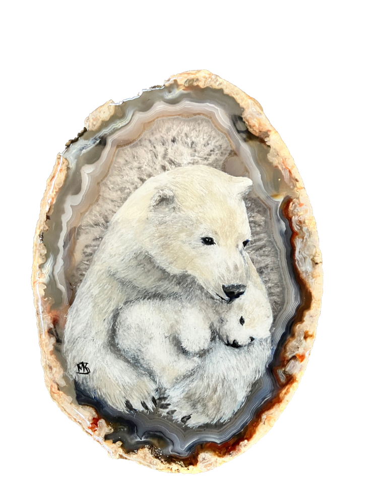 IJsberen agaat verkocht