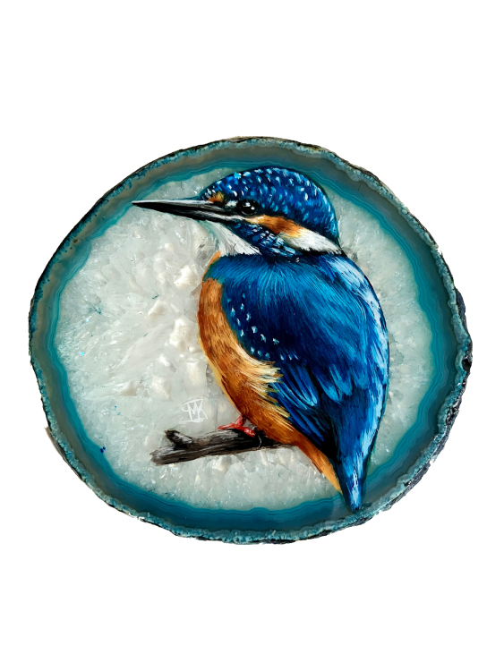 IJsvogel agaat verkocht