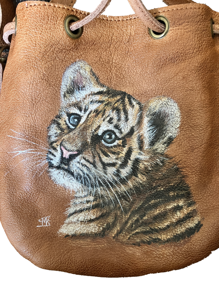 Tijgerwelp tasje groot
