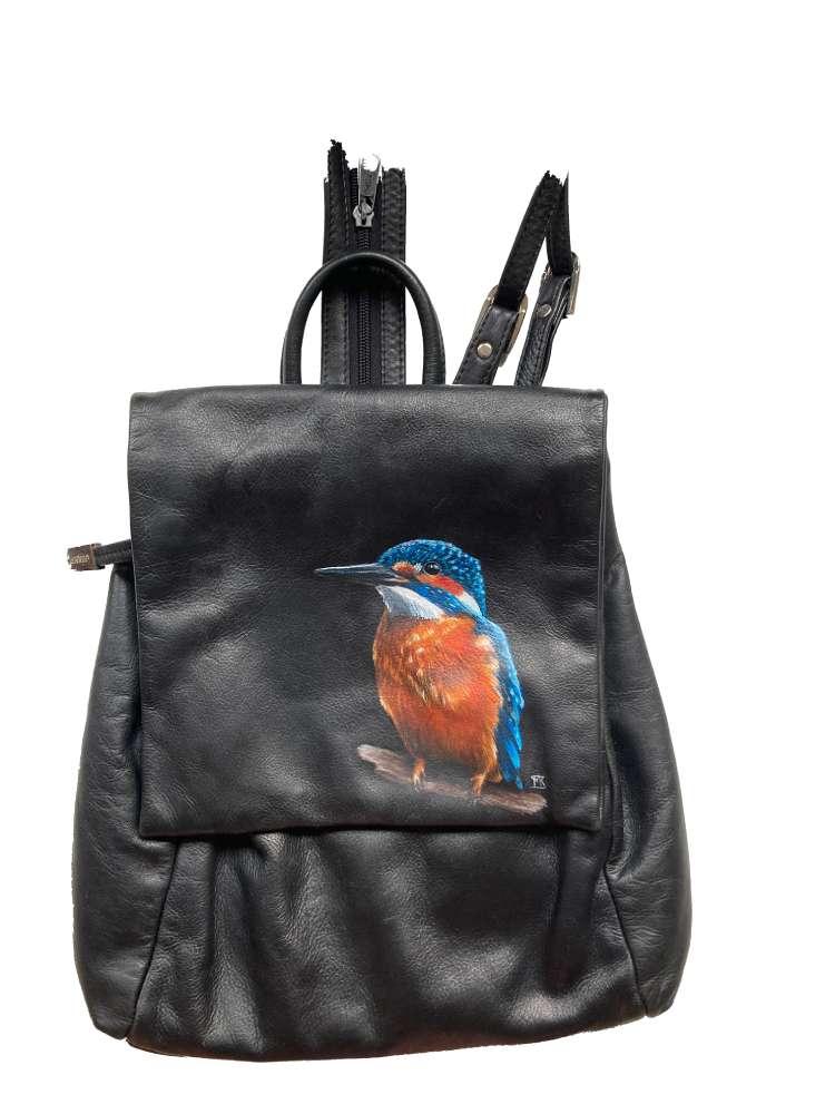 Rugtasje ijsvogel