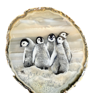 Pinguins agaat verkocht