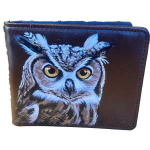 Portemonnee uil verkocht